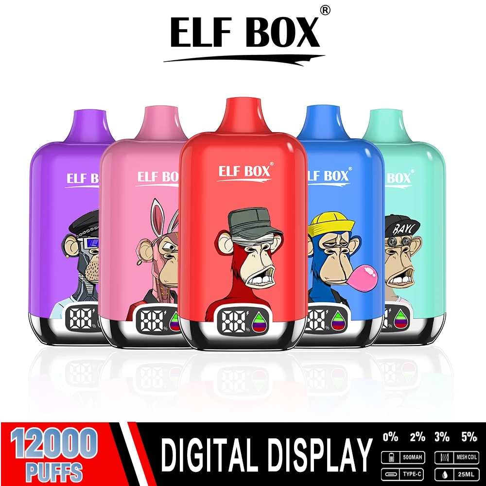 Elf Box Digtal 一次性12,000口